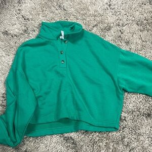 Alo yoga collared crew neck